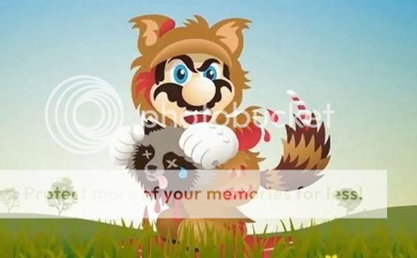 Mario hates tanookies